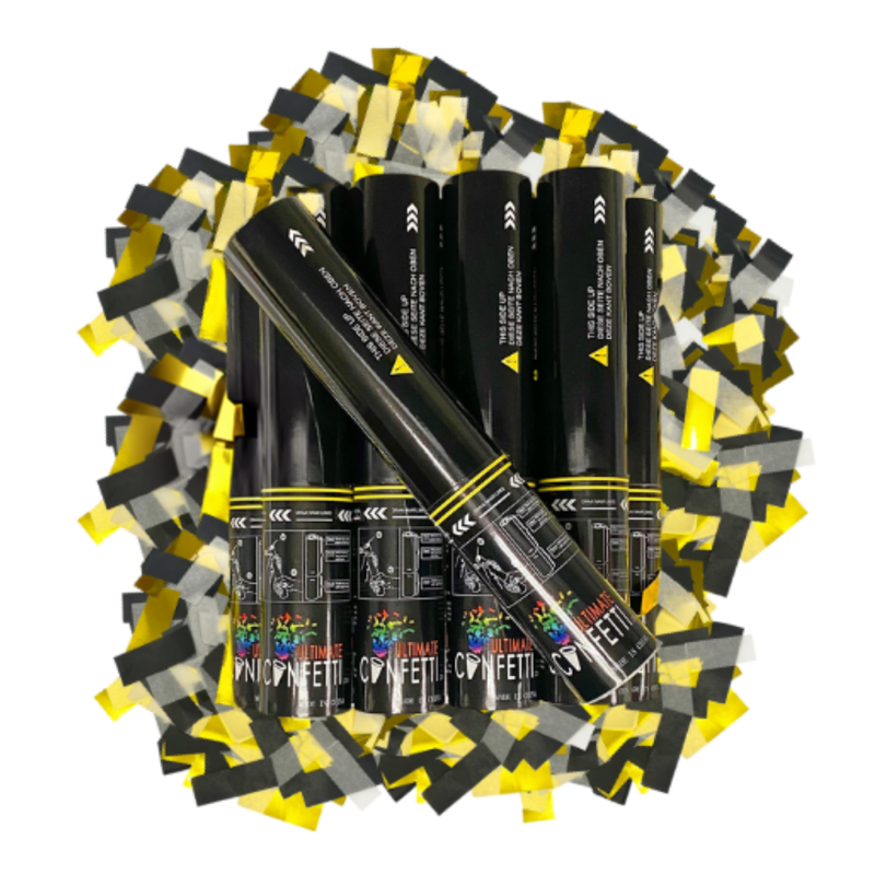 New Year Confetti Popper Kit (10 Pack)