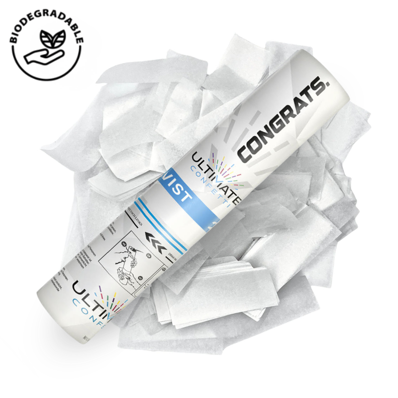 Congrats - Handheld Confetti POP Cannon (12")