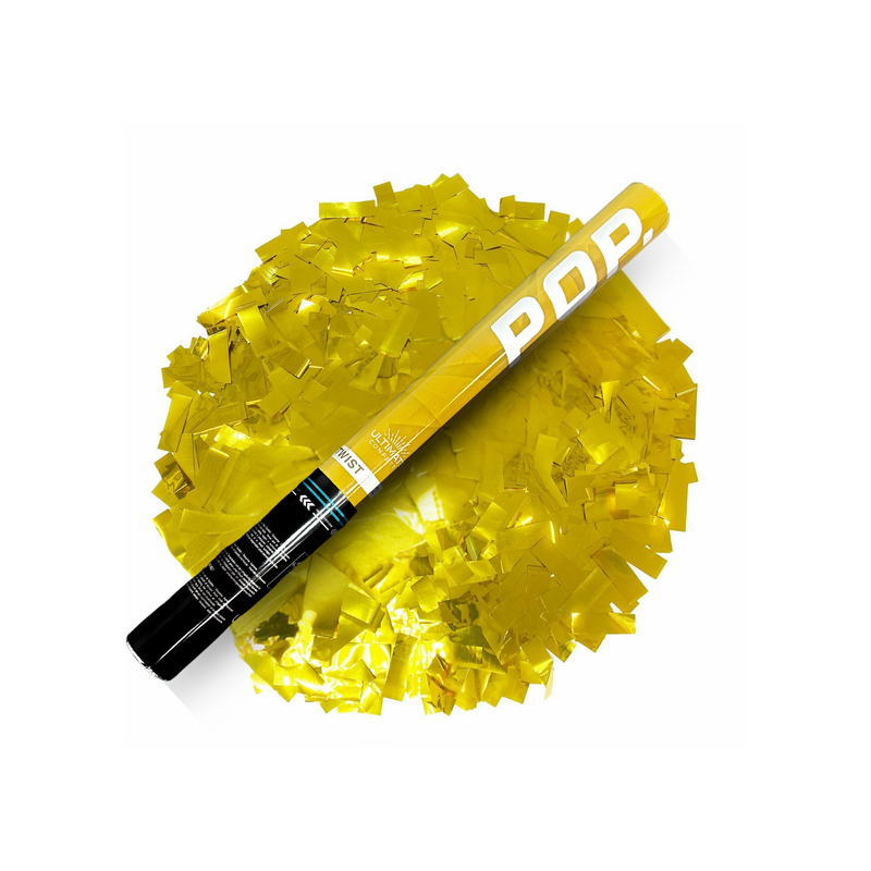 Gold Metallic - Handheld Confetti POP Cannon (24")