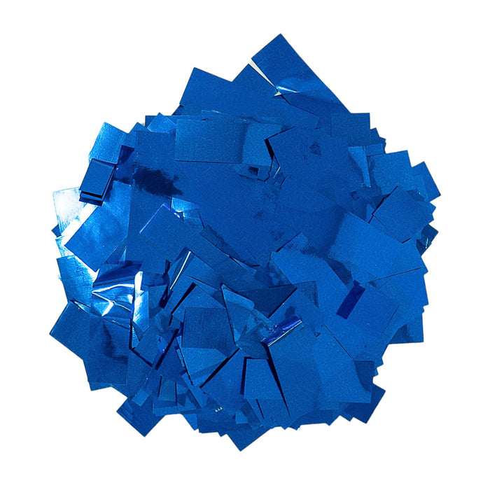 Blue Metallic Foil Confetti (1lb) - Ultimate Confetti