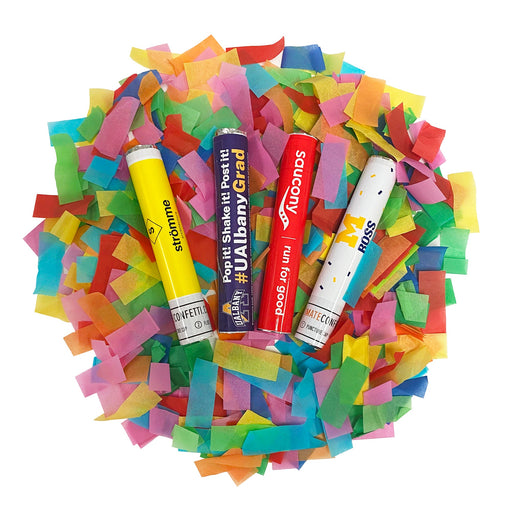 Custom Flick Stick Confetti Launchers (6") - Ultimate Confetti