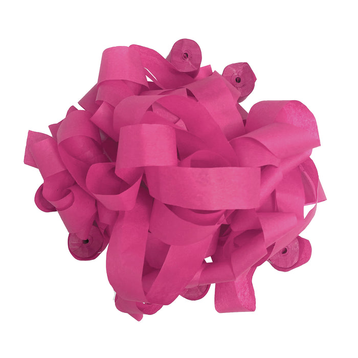 Fuchsia Tissue Paper Streamers - 20 Rolls (1" x 30')