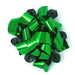 Green Metallic Foil Streamers - 20 Rolls (1" x 30') - Ultimate Confetti