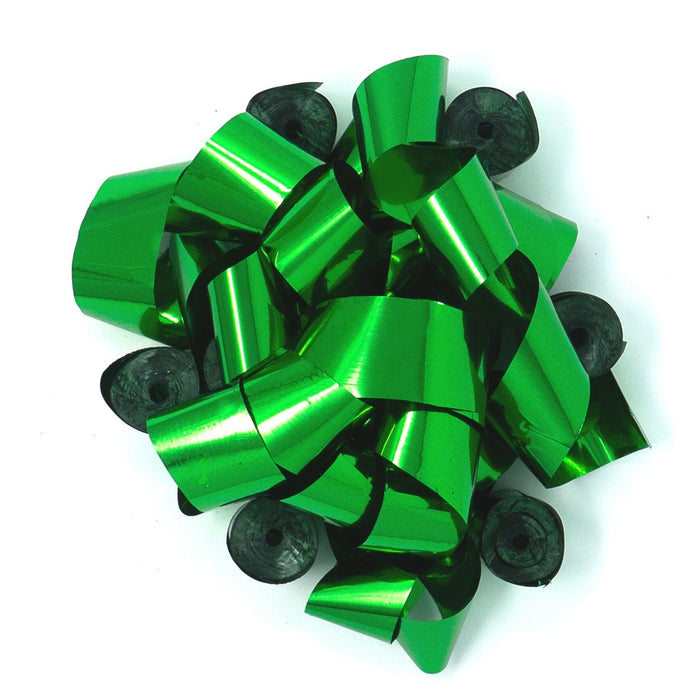 Green Metallic Foil Streamers - 30 Rolls (1/2" x 18') - Ultimate Confetti