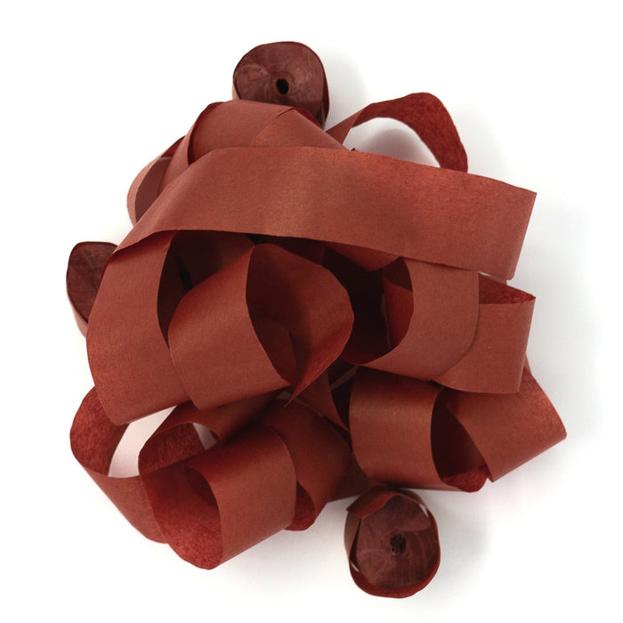 Maroon Tissue Paper Streamers - 30 Rolls (1/2" x 18') - Ultimate Confetti