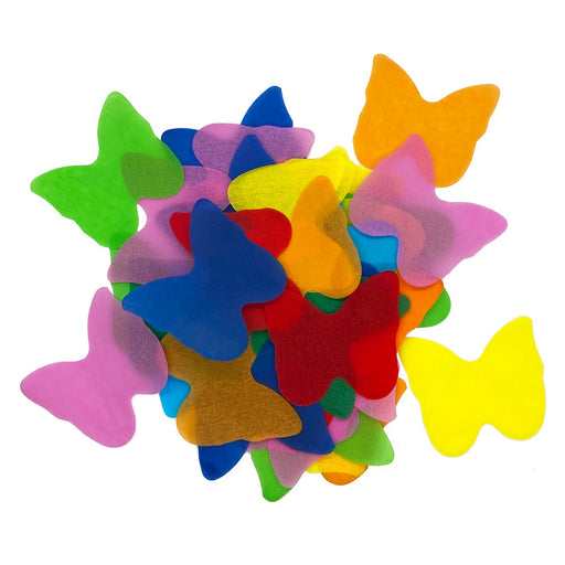 Multicolor Butterfly Tissue Paper Confetti (1lb) - Ultimate Confetti