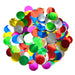 Multicolor Metallic Foil Confetti Dots - 1" Circles (1lb) - Ultimate Confetti