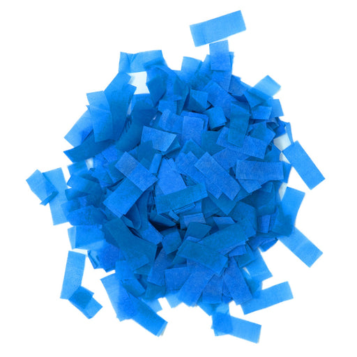 Neon UV Blue Tissue Paper Confetti (1lb) - Ultimate Confetti