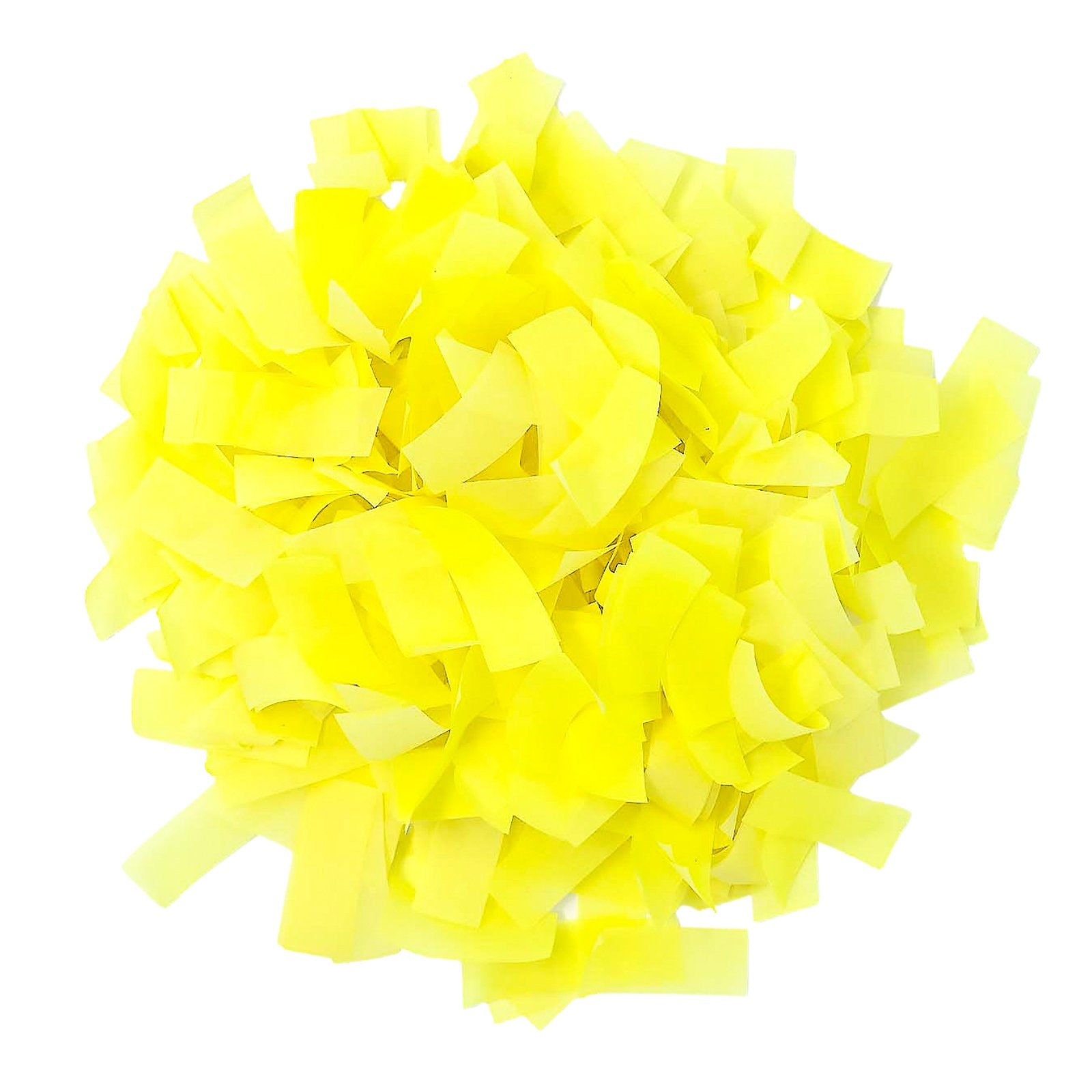 Neon UV Yellow Tissue Paper Confetti (1lb) - Ultimate Confetti