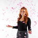 Pink Tissue Paper - Handheld Confetti Popper Cannon (11") - Ultimate Confetti