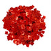 Red Metallic Foil Miniature Confetti - Squares (1lb) - Ultimate Confetti