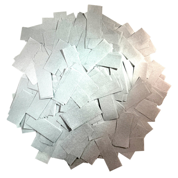 Silver Shimmer Tissue Paper Confetti (1lb) - Ultimate Confetti