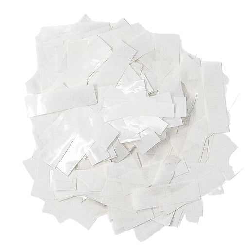 White Metallic Confetti (1lb) - Ultimate Confetti